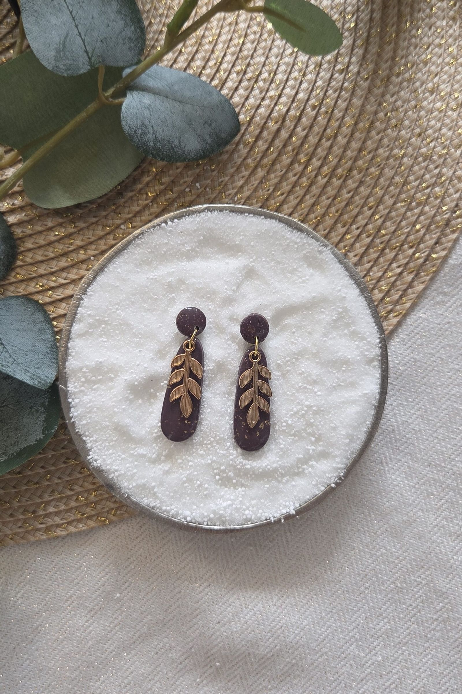 Pam - Elegante oorbellen met gouden details